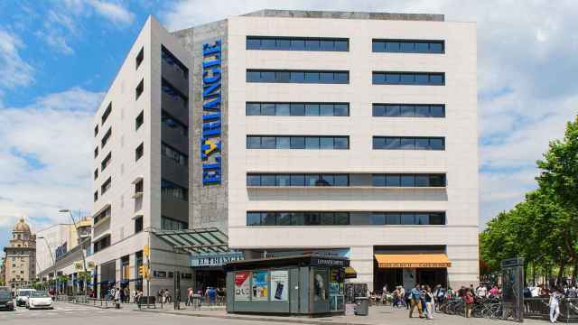 Exterior del centro comercial El Triangle de Barcelona