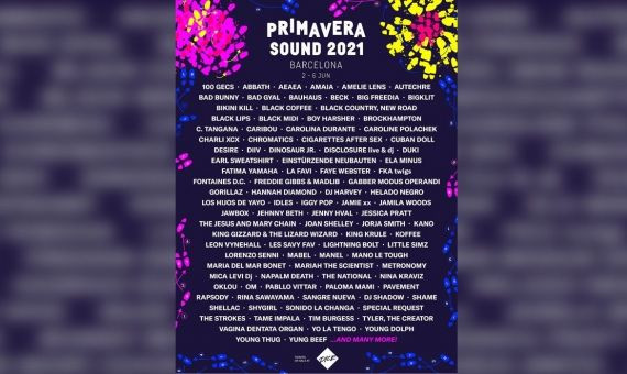 100 primeros nombres anunciados para el Primavera Sound 2021 / PRIMAVERA SOUND