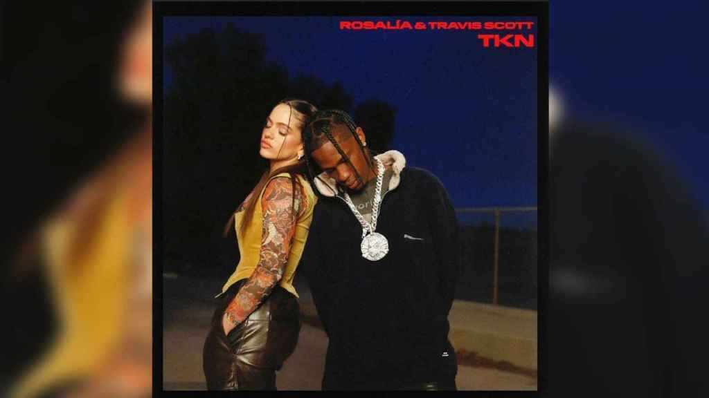 Portada de la colaboración 'TKN' de Rosalía y Travis Scott / CANADA