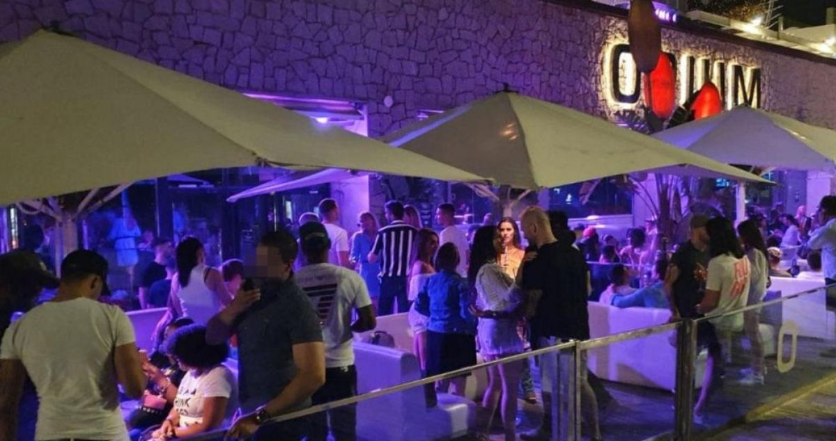 Imagen de la fiesta de este sábado en Opium / DUDUIPA