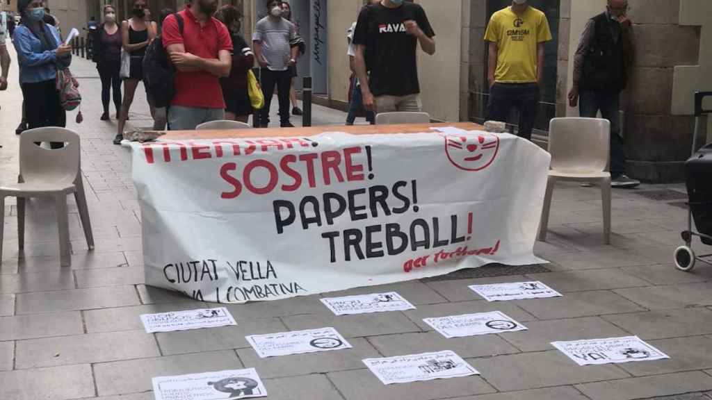 Protesta en el Raval / MA