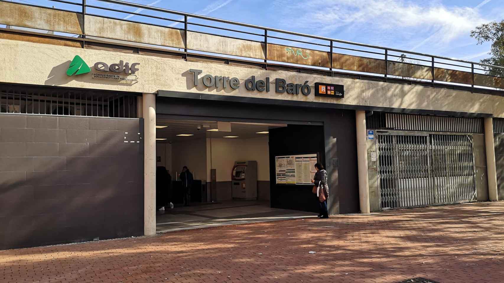 La estación de Torre Baró en el barrio de Ciutat Meridiana / METRÓPOLI ABIERTA