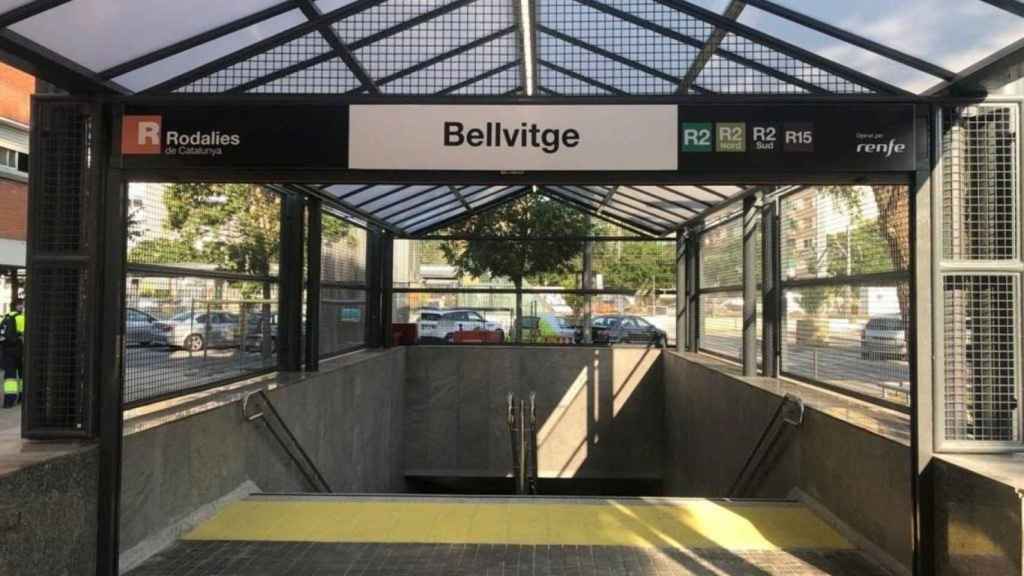 Entrada a la estación de Bellvitge / EUROPA PRESS