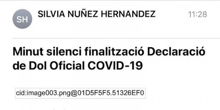 Confirmación de la notificación del acto a un concejal, a las 11:28h / MA