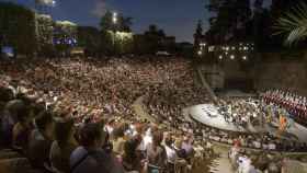 Un espectáculo del Festival Grec en una imagen de archivo / WIKIPEDIA