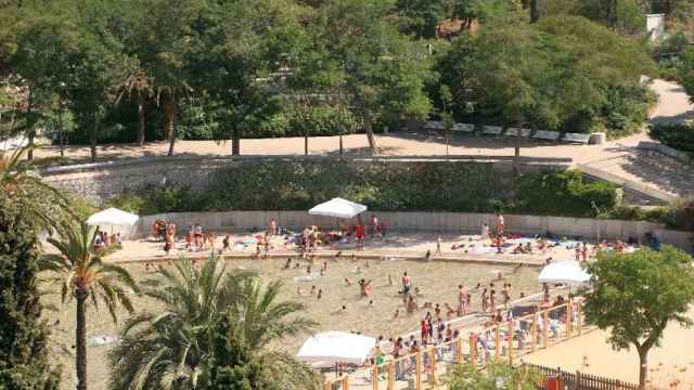 El lago de la Creueta del Coll, en Gràcia