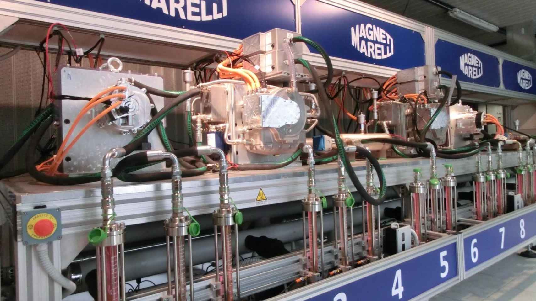 Línea de montaje de una de las plantas de Magneti Marelli en España