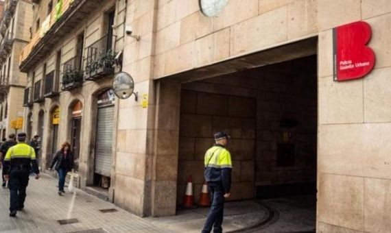 Actual comisaría de la Guardia Urbana en Ciutat Vella / SAPOL