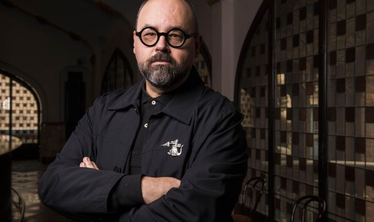 El escritor de Barcelona Carlos Ruiz Zafón