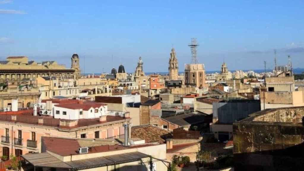 Vista aérea de Ciutat Vella/ JON ANDER