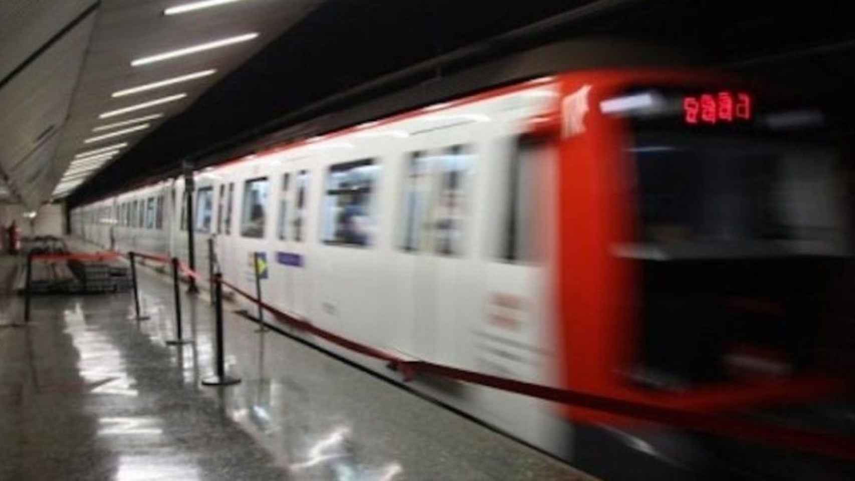 Servicio de Metro de Barcelona ofrecido por TMB