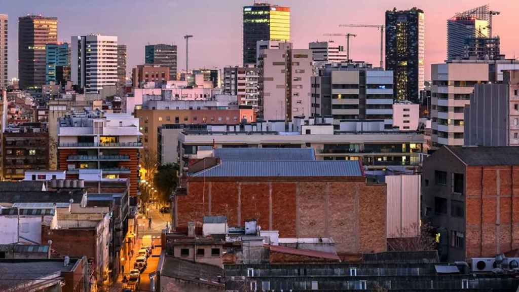 Imagen panorámica de L'Hospitalet de Llobregat