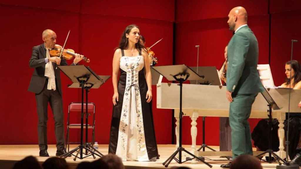 Núria Rial y Xavier Sabata, en una imagen de archivo / FESTIVAL DE TORROELLA DE MONTGRÍ