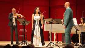 Núria Rial y Xavier Sabata, en una imagen de archivo / FESTIVAL DE TORROELLA DE MONTGRÍ