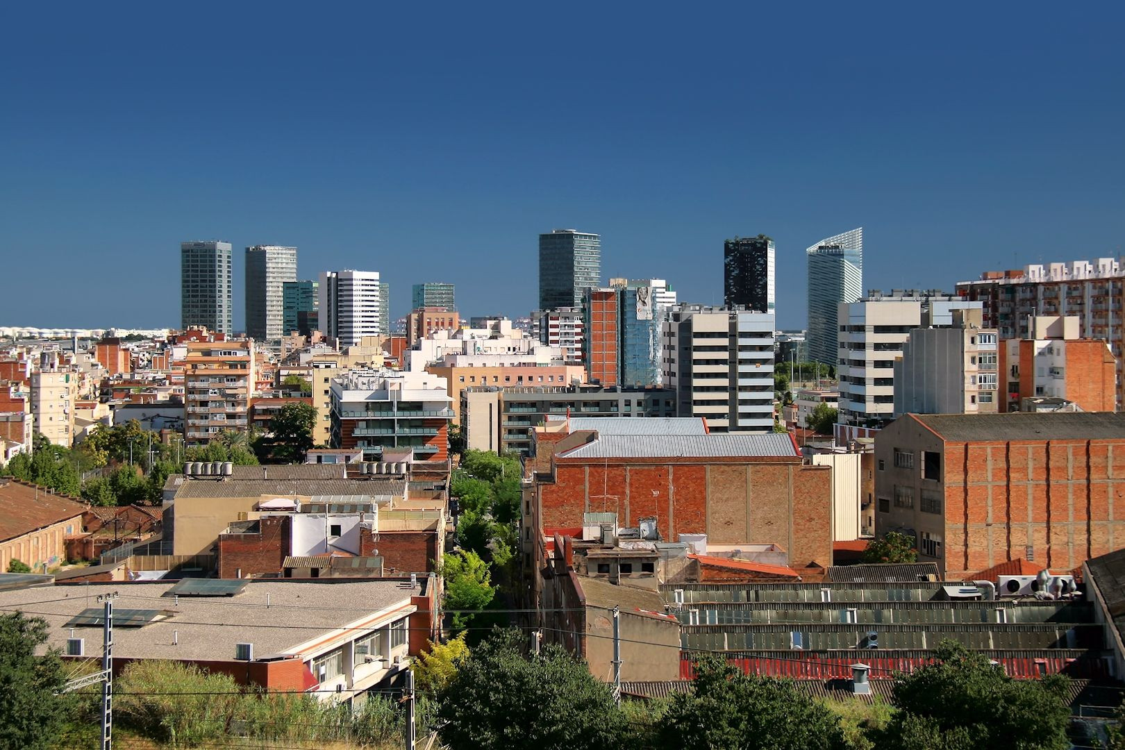 Vista panorámica de L'Hospitalet de Llobregat, la ciudad más poblada de Catalunya / FLICKR