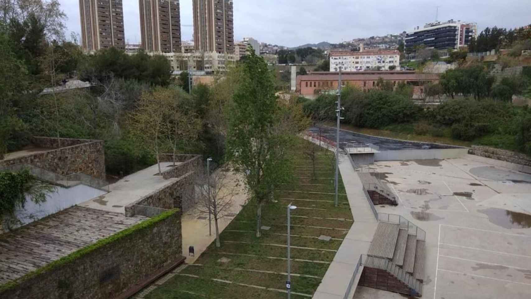 Parque dels Torrents de Esplugues de Llobregat / J.M.