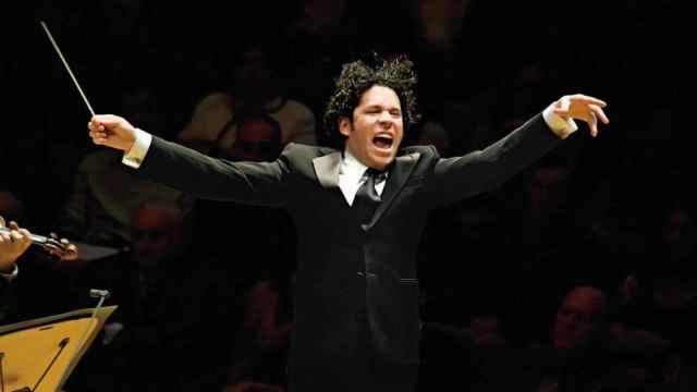 El director de orquesta Gustavo Dudamel, que dirigirá un concierto postcovid en el Palau de la Música / EFE