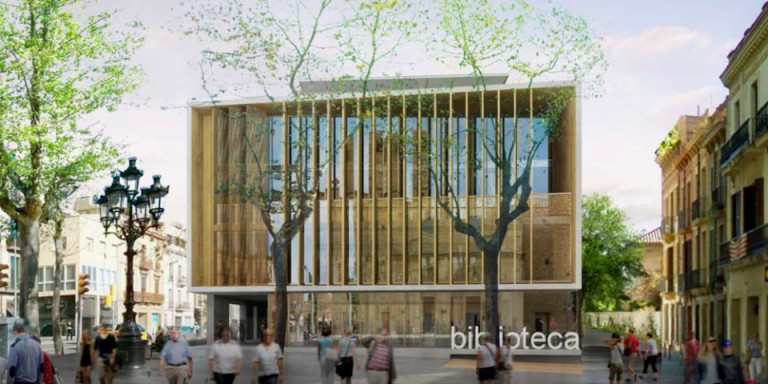 Proyecto de la biblioteca de Sarrià / AYUNTAMIENTO DE BARCELONA