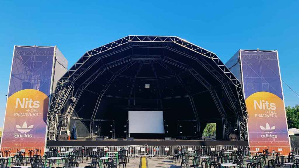 Escenario del Nits del Primavera, festival del Primavera Sound, marcado por la crisis del Covid-19 / EFE