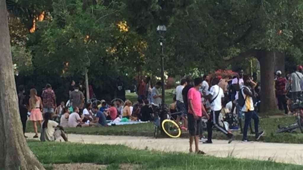 Imagen del Parque de la Ciutadella, este domingo / RAVALNET