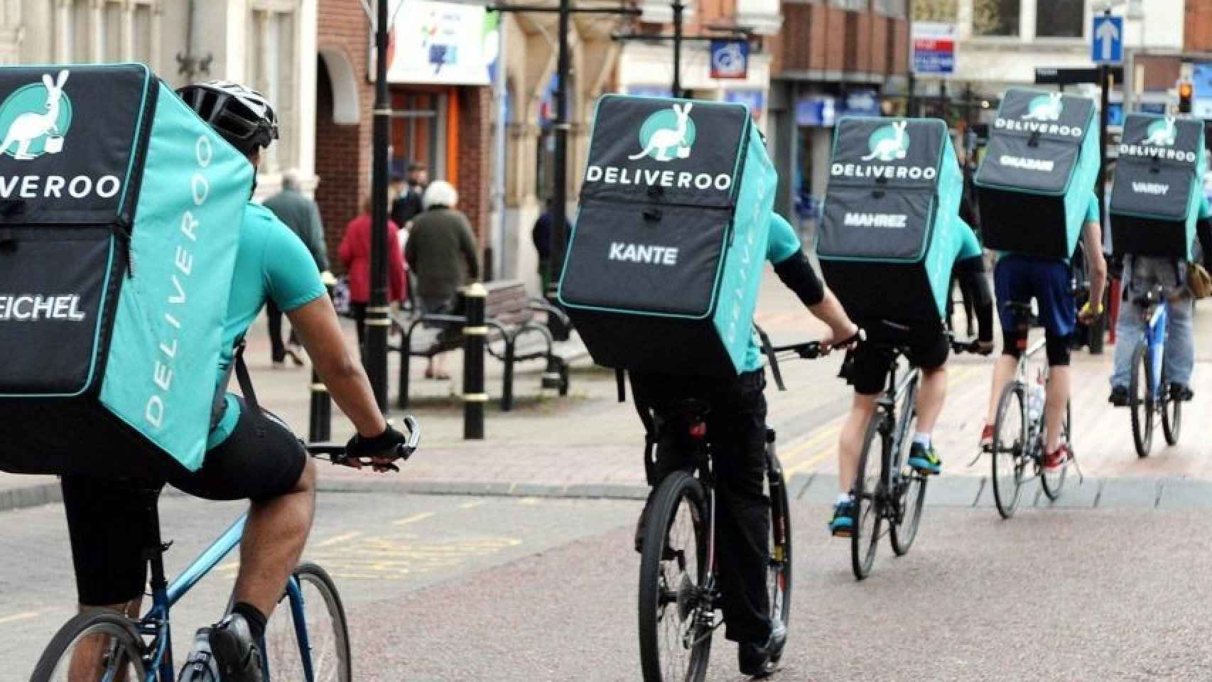 Repartidores de Deliveroo