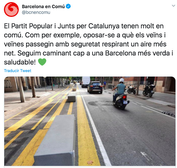 Tuit de Barcelona en Comú