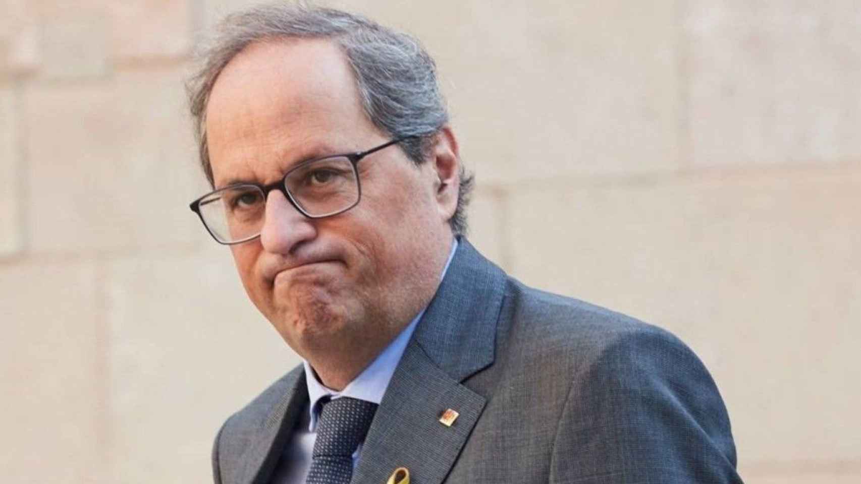 El presidente de la Generalitat, Quim Torra