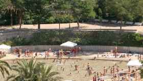 El lago de la Creueta del Coll, en el distrito de Gràcia / ARCHIVO - AYUNTAMIENTO DE BARCELONA