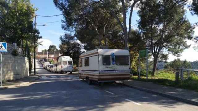 Una autocaravana similar a la del robo con atropello a un conductor en la AP-7 / ARCHIVO