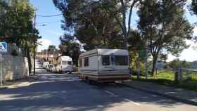 Una autocaravana similar a la del robo con atropello a un conductor en la AP-7 / ARCHIVO