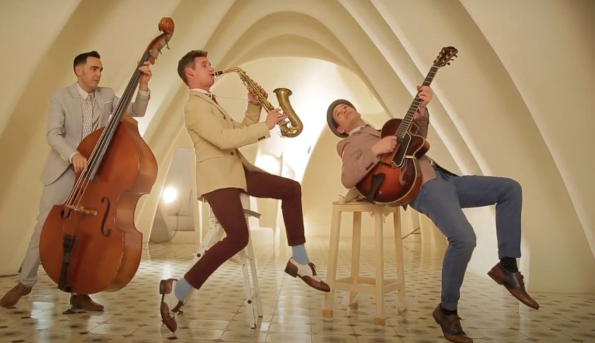 Los integrantes del grupo Blues, Swing, Jazz and Boogaloo en la Casa Batlló / CASA BATLLÓ