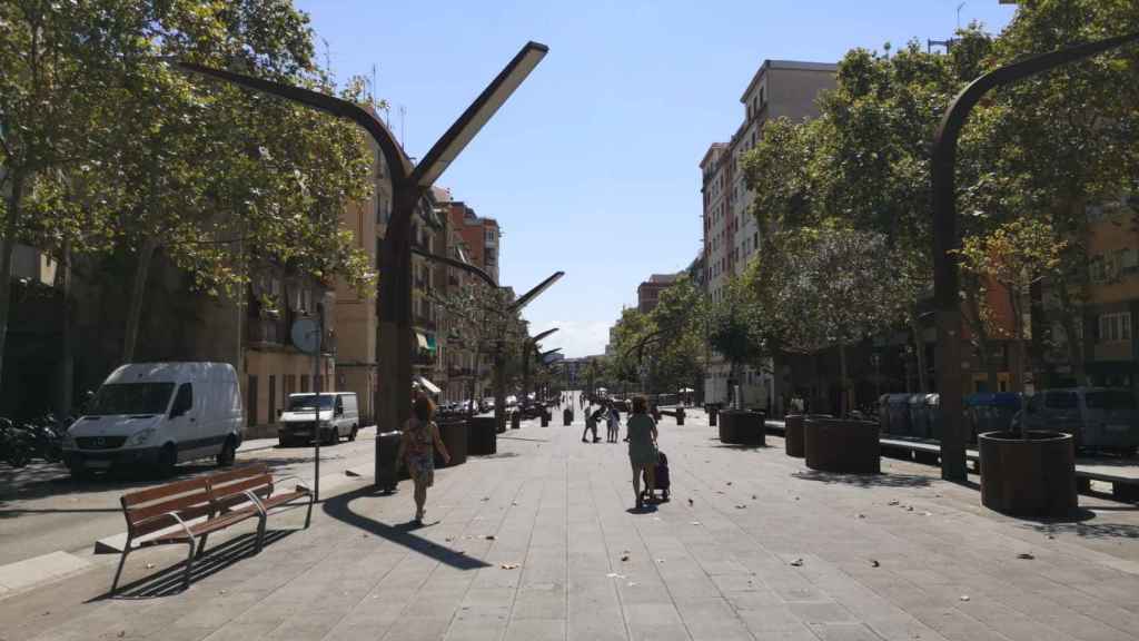 La Rambla de Badal este martes / METRÓPOLI ABIERTA