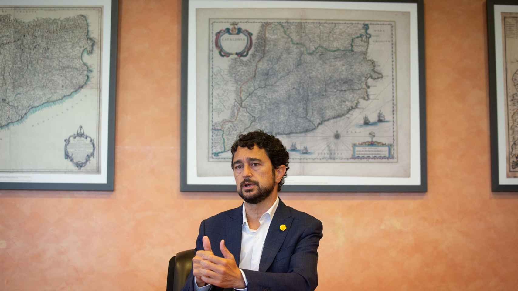 El conseller de Territorio y Sostenibilidad de la Generalitat, Damià Calvet, en una imagen de archivo / EUROPA PRESS