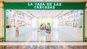 Exterior de un comercio de La Casa de las Carcasas