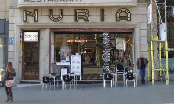 La fachada del bar Núria de Barcelona, antes de la pandemia / AJUNTAMENT DE BARCELONA