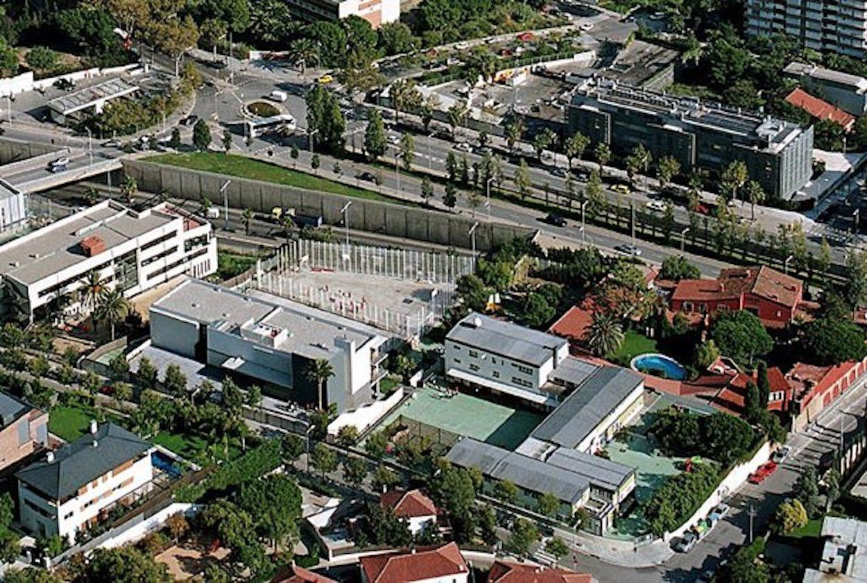 Imagen aérea del St Peter's School de Barcelona / ARCHIVO