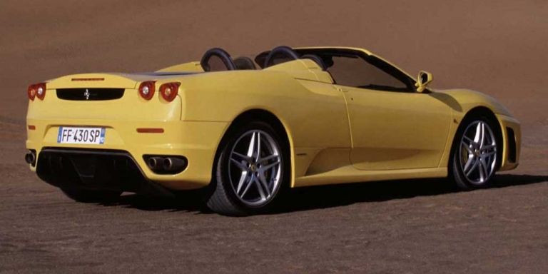 Modelo de un Ferrari F430 Spider, uno de los varios de los que dispone Messi / FERRARI