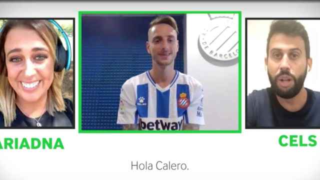 Un momento de la entrevista virtual