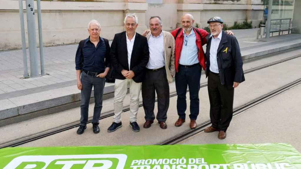 Fundadores de la asociación Promoció del Transport Públic / PTP