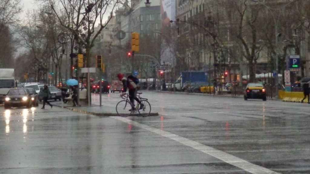 La lluvia volverá a caer este fin de semana en Barcelona / ARCHIVO