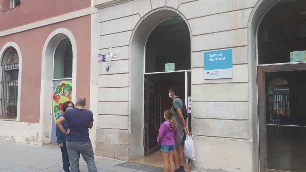 Escola Barrufet de Sants, donde han empezado los cribados masivos en escuelas / EUROPA PRESS