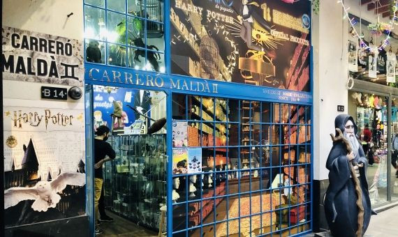 Carreró Maldà, una de las tres tiendas de 'Harry Potter' que tiene Reino de Juguetes en las Galerias Maldà / CEDIDA