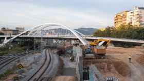 Obras para la futura estación de la Sagrera, en Barcelona / PABLO MIRANZO