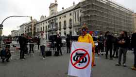 Los Mossos d'Esquadra han blindado los alrededores de la Estació de Francia de Barcelona / EFE - Alejandro García