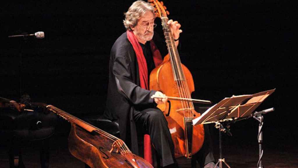 Jordi Savall, en un concierto en el Liceu / ARCHIVO