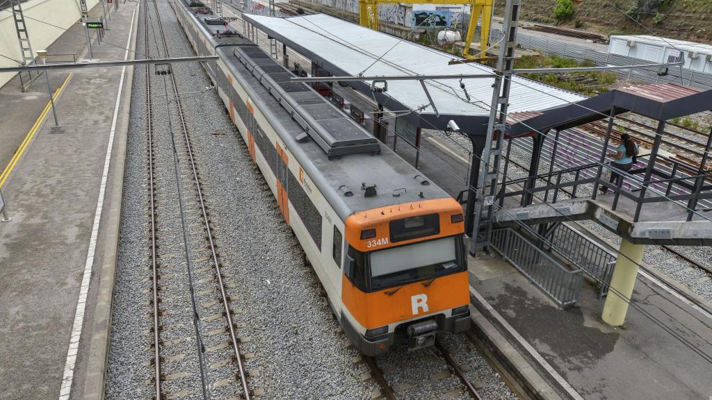 Fotografía de archivo de un tren de Rodalies en Sabadell