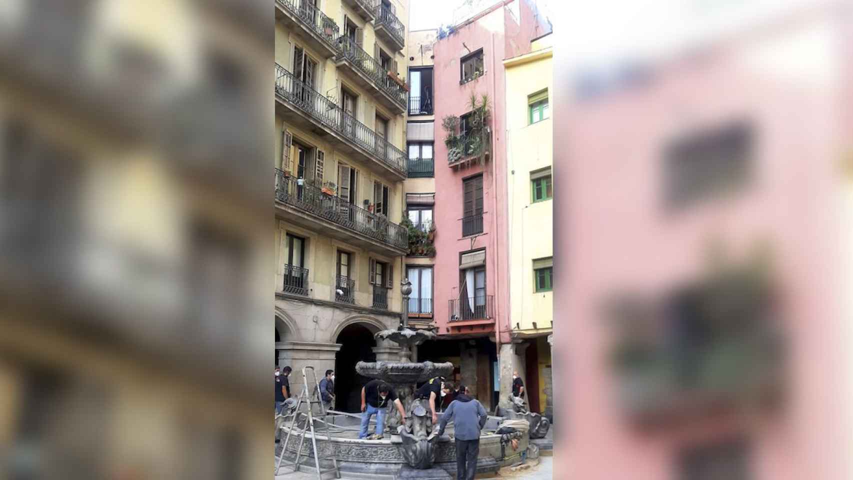 Decorado de la película  ‘Uncharted: Drake’s fortune’ que se está grabando en Barcelona / BMAGAZINE