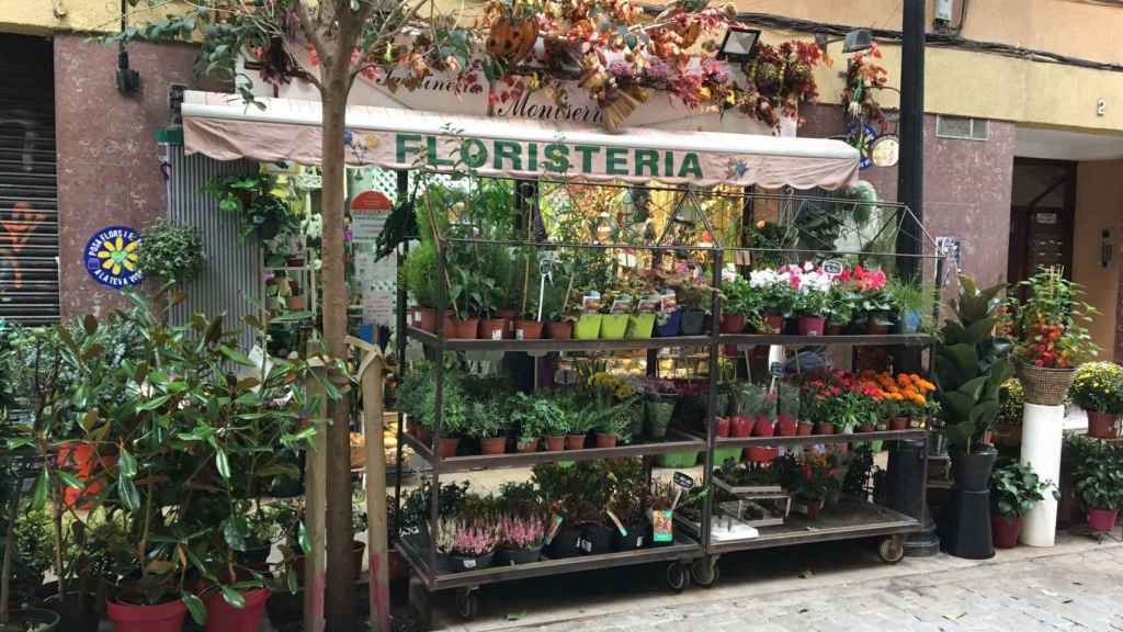 Floristería Montserrat, en Sant Andreu / RP