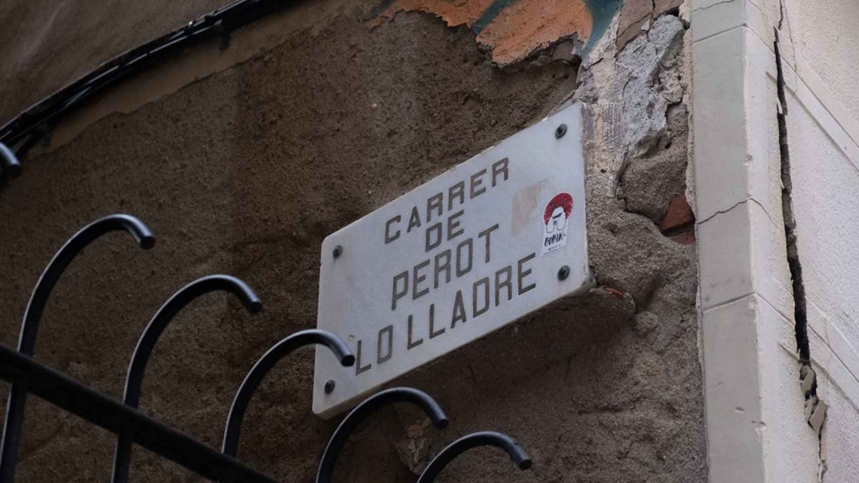 Detalle en la calle de Perot Lo Lladre / PABLO MIRANZO