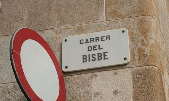 Detalle en el Carrer del Bisbe / PABLO MIRANZO